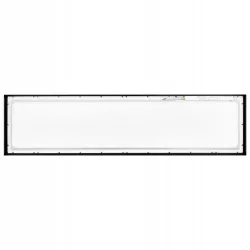 Panel LED Lampa Sufitowa Plafon Natynkowy 60W 120x30cm 6600lm czarny-5904703002376