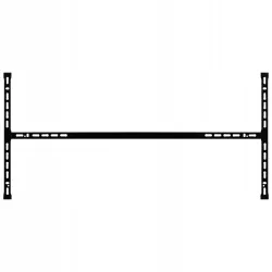 Panel LED Lampa Sufitowa Plafon Natynkowy 60W 120x30cm 6600lm czarny-5904703002376