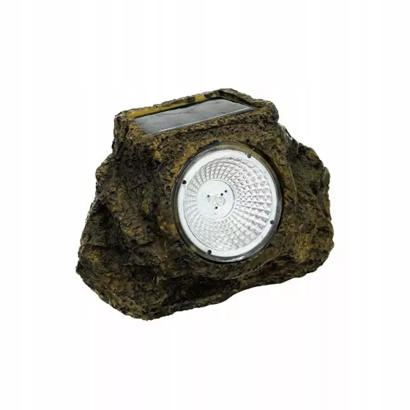 Lampa solarna LED ogrodowa KAMIEŃ SOLARNY zewnętrzna-5904703014072