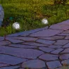 Lampa LED ogrodowa solarna kamień 8,5cm zewnętrzna-5904703014157