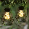 LAMPA SOLARNA OGRODOWA LED LATARENKA DIAMENT WISZĄCA LAMPION-5904703014225