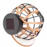 Lampa solarna ogrodowa zewnętrzna wisząca koszyk czujnik IP44 pleciona-5904703014232