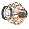 Lampa solarna ogrodowa zewnętrzna wisząca koszyk czujnik IP44 pleciona-5904703014232