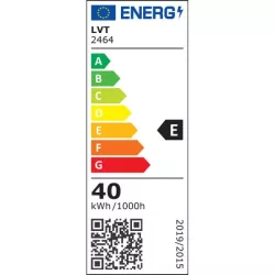 Panel LED nastropowy 300*1200*38mm 40W czarny-5904703029342