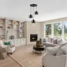 Lampa sufitowa wisząca żyrandol LED 3x E27 oprawa LOFT czarna-5904703010128