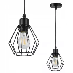 Lampa sufitowa wisząca żyrandol LED E27 oprawa kinkiet LOFT BRYLANT-5904703010074