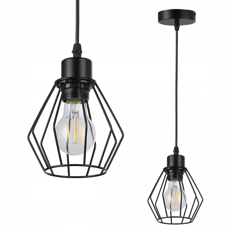 Lampa sufitowa wisząca żyrandol LED E27 oprawa kinkiet LOFT BRYLANT-5904703010074