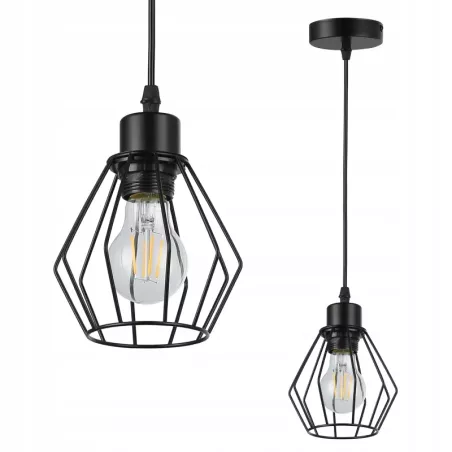 Lampa sufitowa wisząca żyrandol LED E27 oprawa kinkiet LOFT BRYLANT-5904703010074