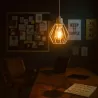 Lampa sufitowa wisząca żyrandol LED E27 oprawa LOFT BRYLANT biała-5904703000020