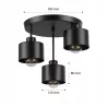 Lampa sufitowa kinkiet wisząca żyrandol LED E27 oprawa LOFT-5904703010838