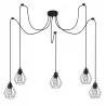 Lampa sufitowa wisząca żyrandol LED 5xE27 oprawa LOFT PAJĄK-5904703010166