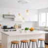 Lampa sufitowa wisząca żyrandol LED E27 oprawa LOFT BRYLANT biała-5904703010302