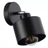 Kinkiet ścienny lampa wewnętrzna ruchomy E27 ścienna LED czarny-5904703010241