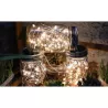 Lampa LED solarna dekoracyjna słoik z drucikiem led - 5908263387393