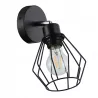 Kinkiet ścienny lampa wewnętrzna LED ruchoma E27 do czytania czarny diament-5904703010364