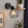 Kinkiet ścienny lampa wewnętrzna LED ruchoma E27 do czytania czarny diament-5904703010364