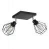 Lampa sufitowa wisząca kinkiet żyrandol LED 2x E27 oprawa LOFT diament-5904703010395