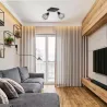 Lampa sufitowa wisząca kinkiet żyrandol LED 2x E27 oprawa LOFT diament-5904703010395