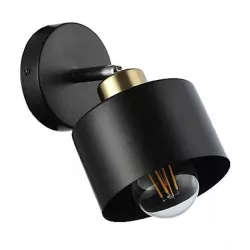 REGULOWANY KINKIET LED ELZA LVT 35W CZARNY MIEDZIANY STAL-5904703010630