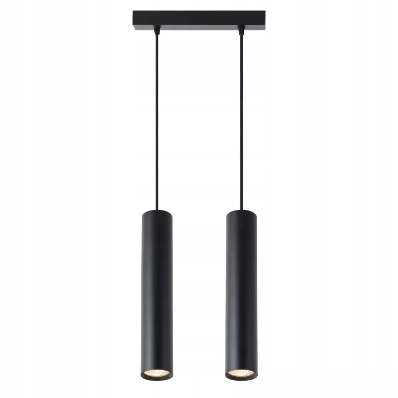 LAMPA WISZĄCA LED 1m SUFITOWA ŻYRANDOL 2x GU10 LOFT NOWOCZESNA TUBA-5904703010456