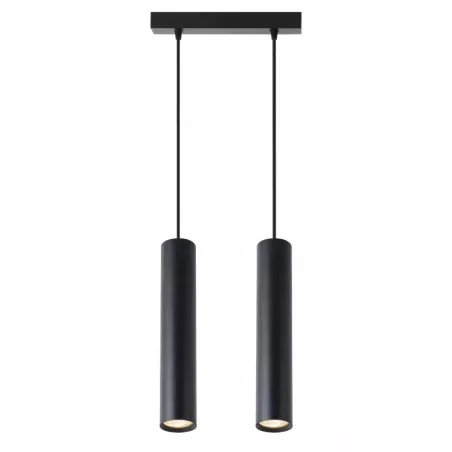 LAMPA WISZĄCA LED 1m SUFITOWA ŻYRANDOL 2x GU10 LOFT NOWOCZESNA TUBA-5904703010456