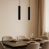 LAMPA WISZĄCA LED 1m SUFITOWA ŻYRANDOL 2x GU10 LOFT NOWOCZESNA TUBA-5904703010456