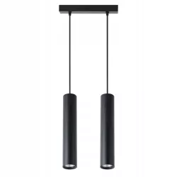 LAMPA WISZĄCA LED 1m SUFITOWA ŻYRANDOL 2x GU10 LOFT NOWOCZESNA TUBA-5904703010456