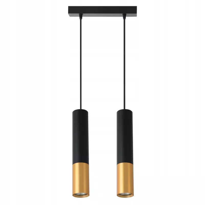 LAMPA WISZĄCA LED 1m SUFITOWA ŻYRANDOL 2x GU10 LOFT NOWOCZESNA TUBA-5904703010463