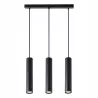 Lampa wisząca Keon 3 XGU10 KEON CZARNA LOFT TUBA-5904703010470