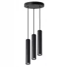 Lampa Wisząca Sufitowa Żyrandol LED 1m 3x GU10 LOFT NOWOCZESNA TUBA okrągła-5904703010494