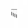 LAMPA WISZĄCA KEON CZARNY MAT LED REGULOWANA 4X35W-5904703010524