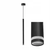 NOWOCZESNA LAMPA WISZĄCA PIERO G9 CZARNY MAT REGULOWANA 35W-5904703010555