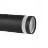Lampa wisząca listwa zwis potrójna PIERO 3 -punkty światła G9 czarna-5904703010890