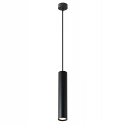 Lampa sufitowa wisząca żyrandol LED GU10 oprawa OKRĄGŁA czarna-5904703010333