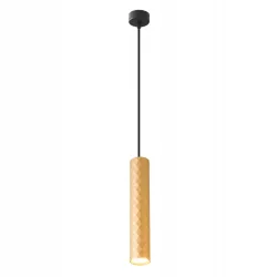Lampa punktowa WISZĄCA TUBA ZŁOTA Oprawa Glamour 1xGU10 LED 54x290mm-5904703010968