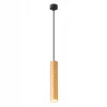 Lampa punktowa WISZĄCA TUBA ZŁOTA Oprawa Glamour 1xGU10 LED 54x290mm-5904703010968