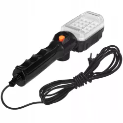 LAMPA WARSZTATOWA 230V 12W Z PRZEWODEM HAK / MAGNES NA KABLU 5M LATARKA-5904703009603