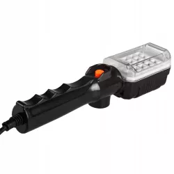 LAMPA WARSZTATOWA 230V 12W Z PRZEWODEM HAK / MAGNES NA KABLU 5M LATARKA-5904703009603