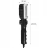 LAMPA WARSZTATOWA 230V 12W Z PRZEWODEM HAK / MAGNES NA KABLU 5M LATARKA-5904703009603