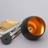 Oprawa wisząca E27 Karo x1 czarna+złoty środek-5904703015284