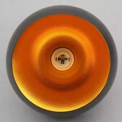 Oprawa wisząca E27 Karo x1 czarna+złoty środek-5904703015284