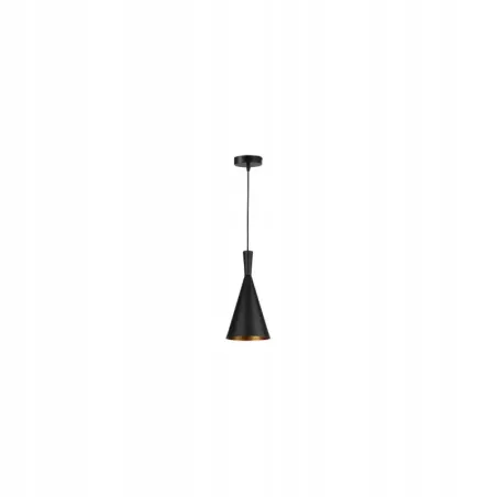 OPRAWA WISZĄCA E27 PINIO CZARNA ZŁOTA 35W ALUMINIUM-5904703015291