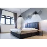 LAMPA WISZĄCA SUFITOWA E27 ŻYRANDOL LOFT NOWOCZESNA CZARNY+MIEDŹ-5904703016359