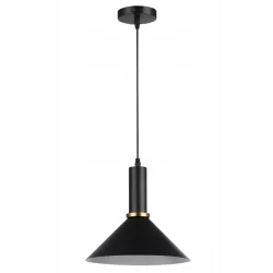 LAMPA WISZĄCA SUFITOWA E27 ŻYRANDOL LOFT NOWOCZESNA CZARNA-5904703016403