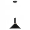 LAMPA WISZĄCA SUFITOWA E27 ŻYRANDOL LOFT NOWOCZESNA CZARNA-5904703016403