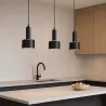 Lampa Sufitowa Wisząca Żyrandol E27 LOFT NOWOCZESNA CZARNA-5904703016519