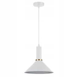 LAMPA WISZĄCA SUFITOWA E27 ŻYRANDOL LOFT NOWOCZESNA Biała-5904703016311