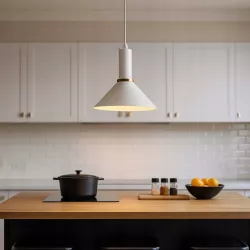 LAMPA WISZĄCA SUFITOWA E27 ŻYRANDOL LOFT NOWOCZESNA Biała-5904703016311