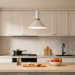 LAMPA WISZĄCA SUFITOWA E27 ŻYRANDOL LOFT NOWOCZESNA Biała-5904703016311