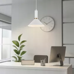 LAMPA WISZĄCA SUFITOWA E27 ŻYRANDOL LOFT NOWOCZESNA Biała-5904703016311
